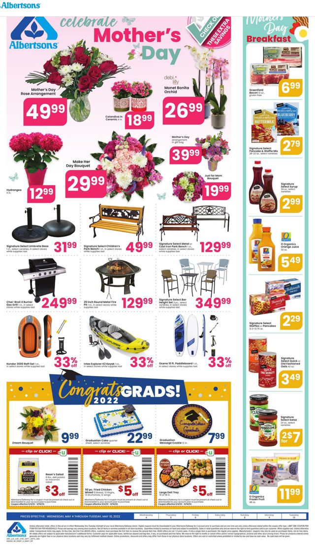 Albertsons Ad from 05/04/2022