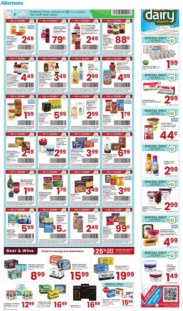 Albertsons Ad from 06/01/2022