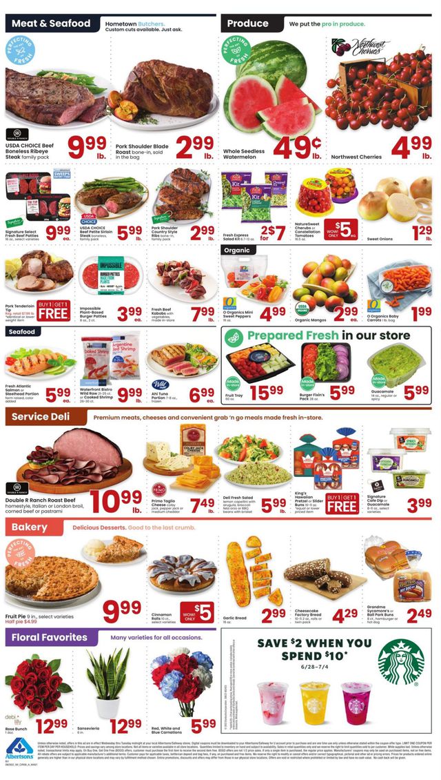 Albertsons Ad from 06/29/2022