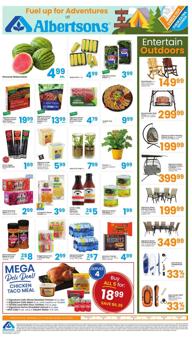 Albertsons Ad from 07/13/2022