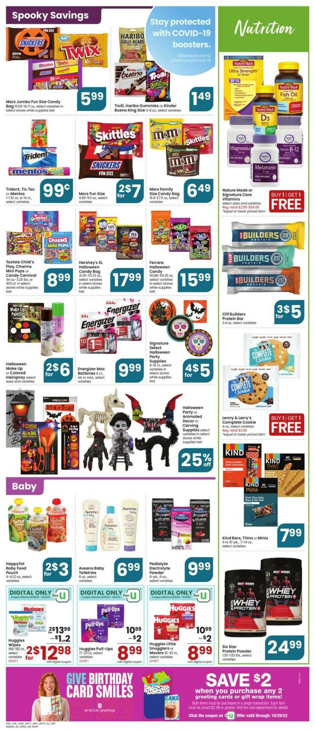 Albertsons Ad from 09/28/2022