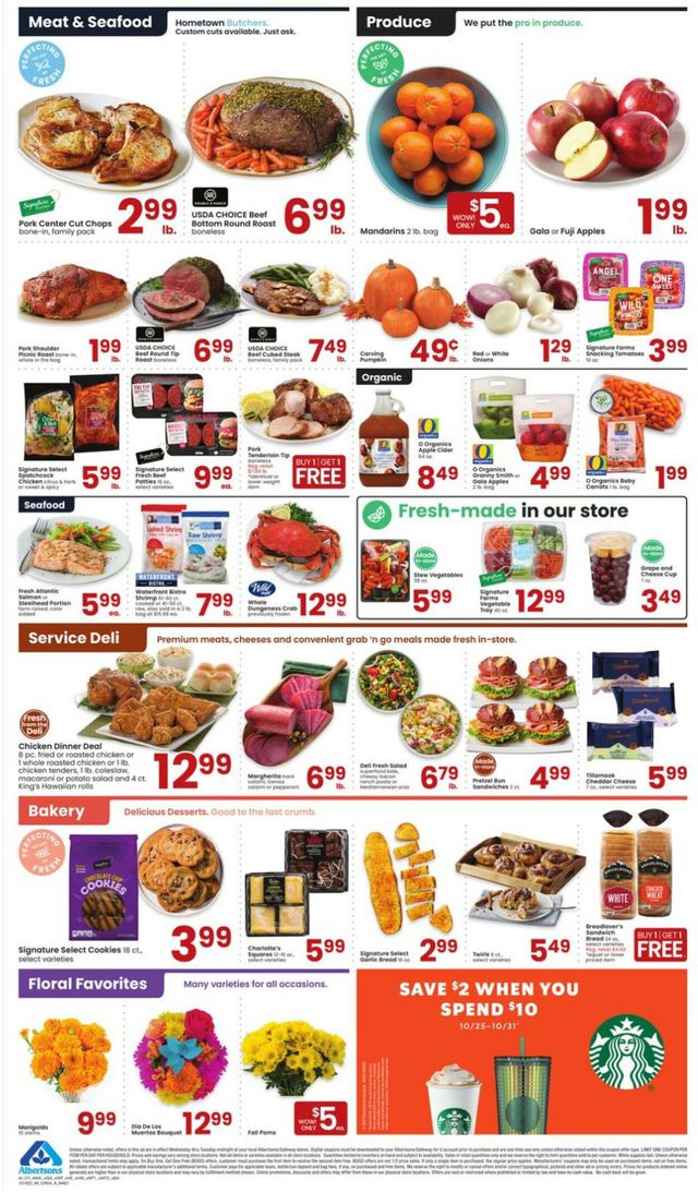 Albertsons Ad from 10/19/2022