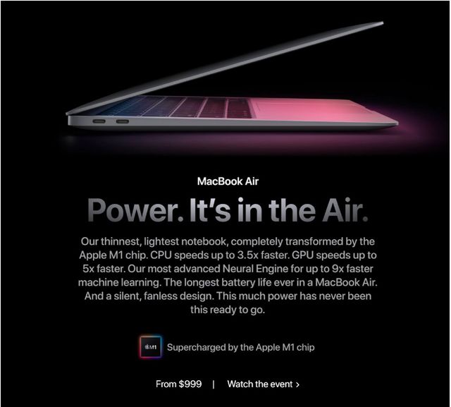 Apple Ad from 03/12/2021