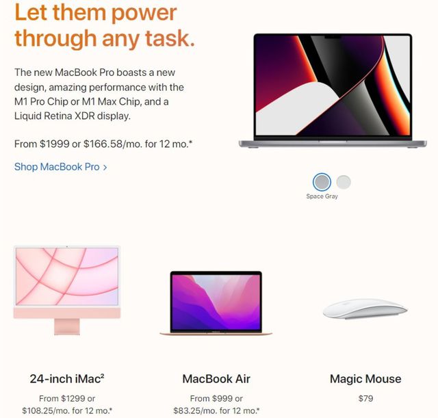 Apple Ad from 12/15/2021