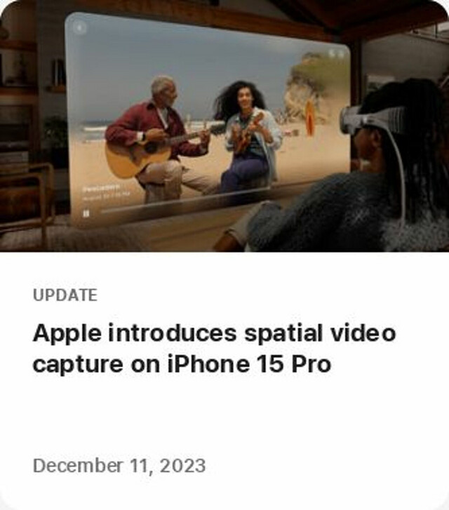 Apple Ad from 12/25/2023