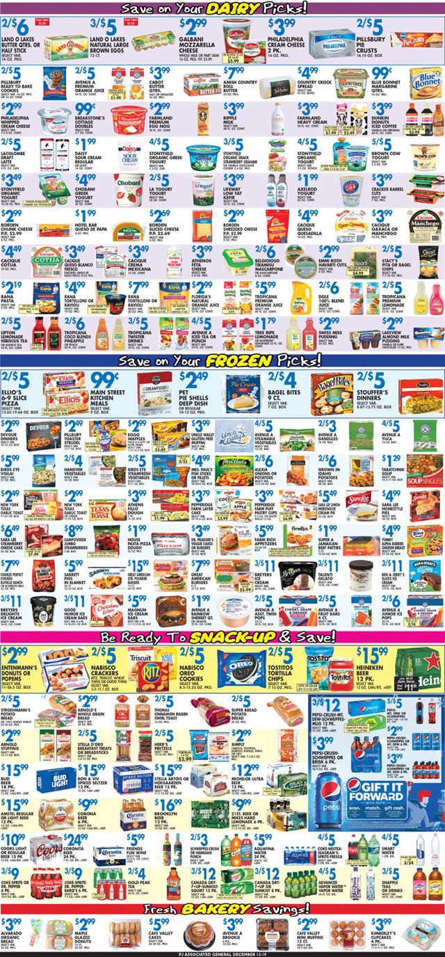 Associated Supermarkets Ad from 12/13/2019