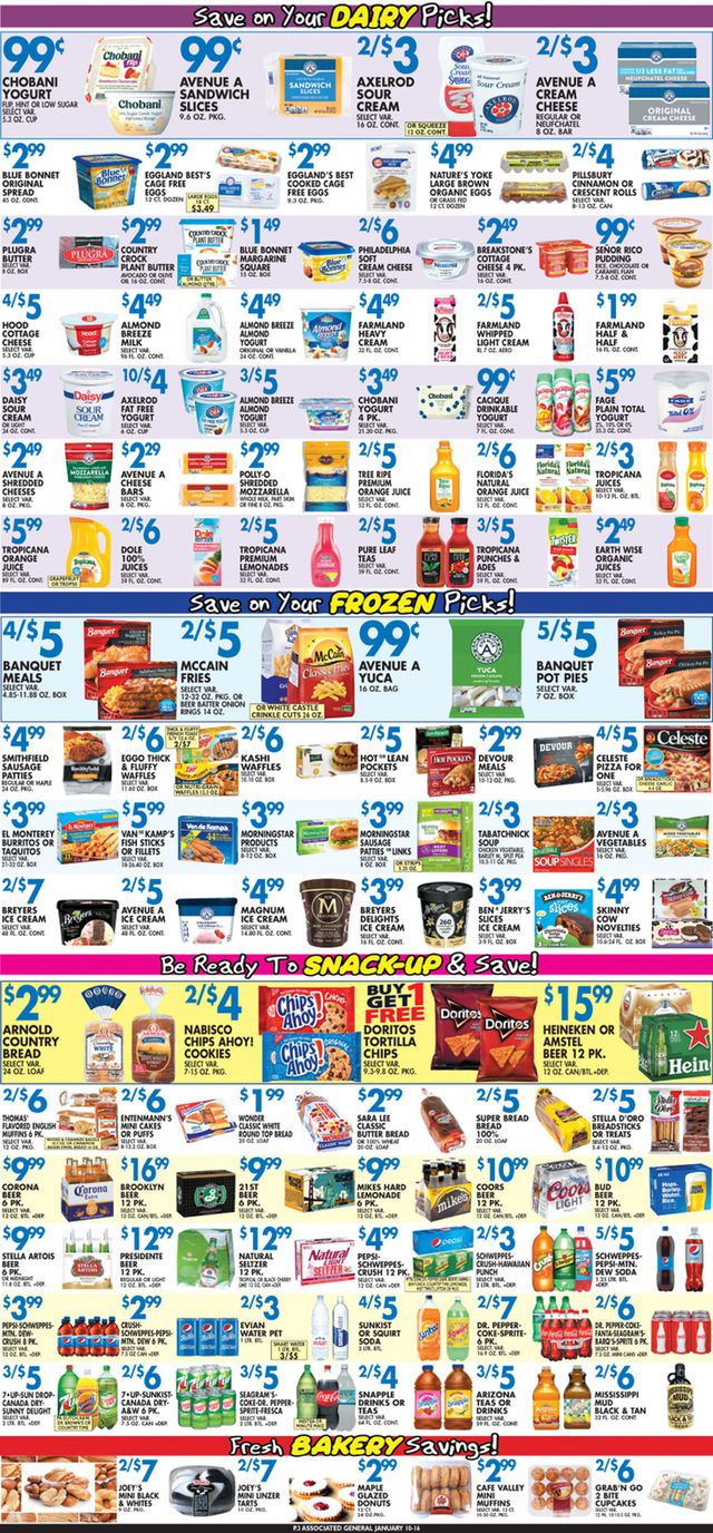 Associated Supermarkets Ad from 01/10/2020