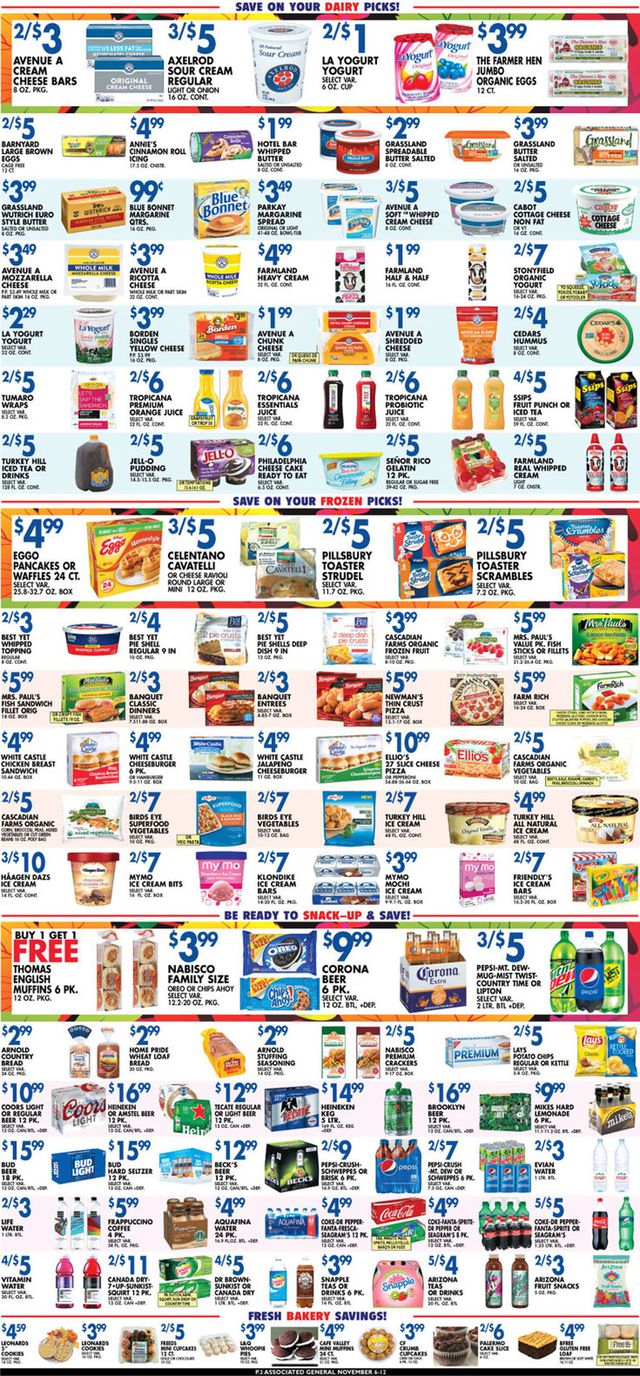 Associated Supermarkets Ad from 11/06/2020