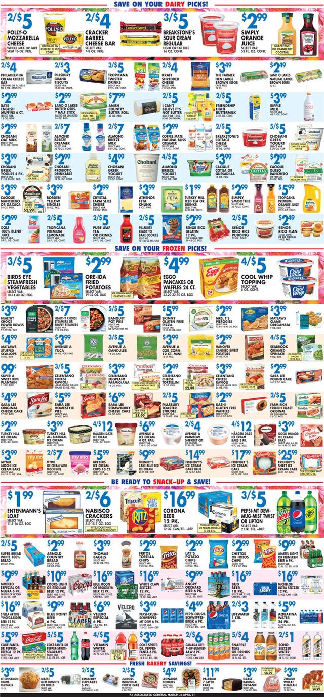 Associated Supermarkets Ad from 03/26/2021