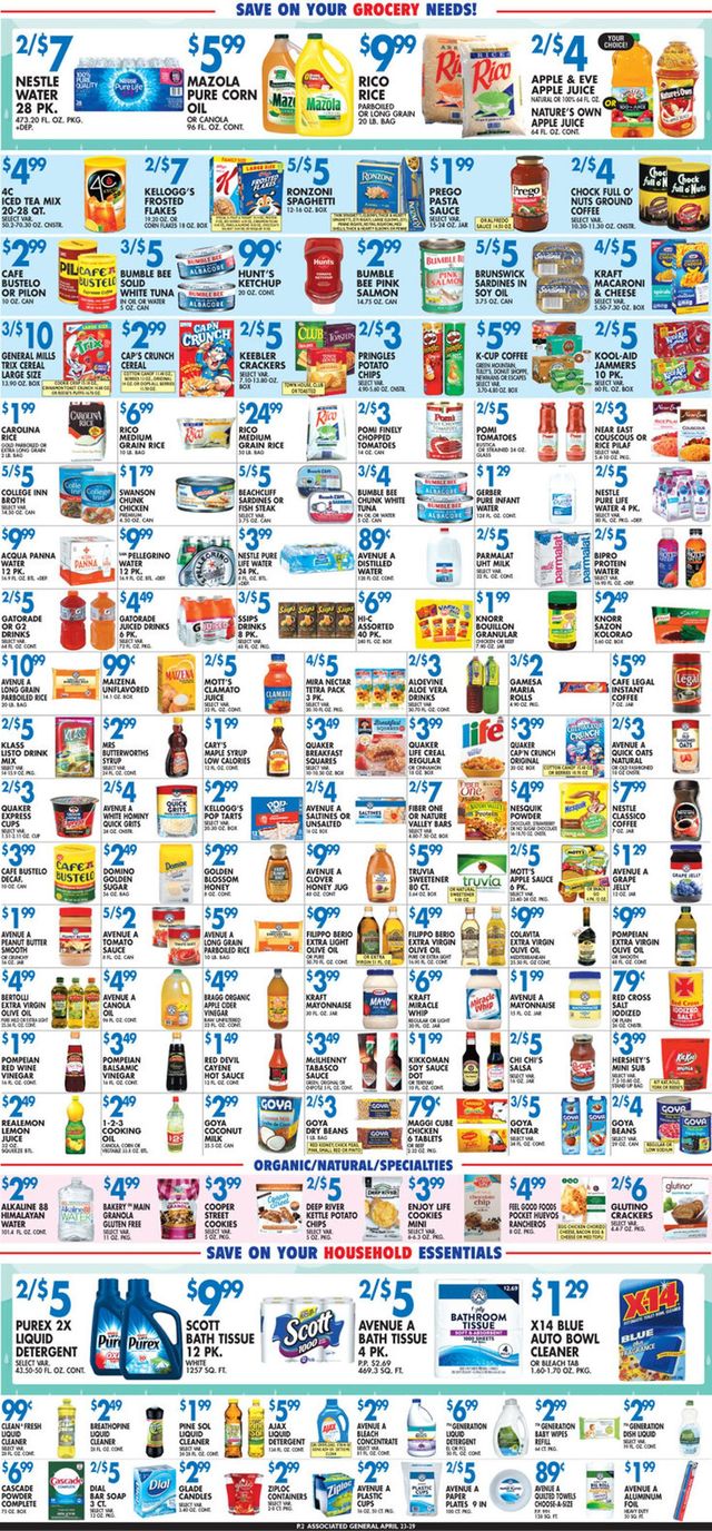 Associated Supermarkets Ad from 04/23/2021