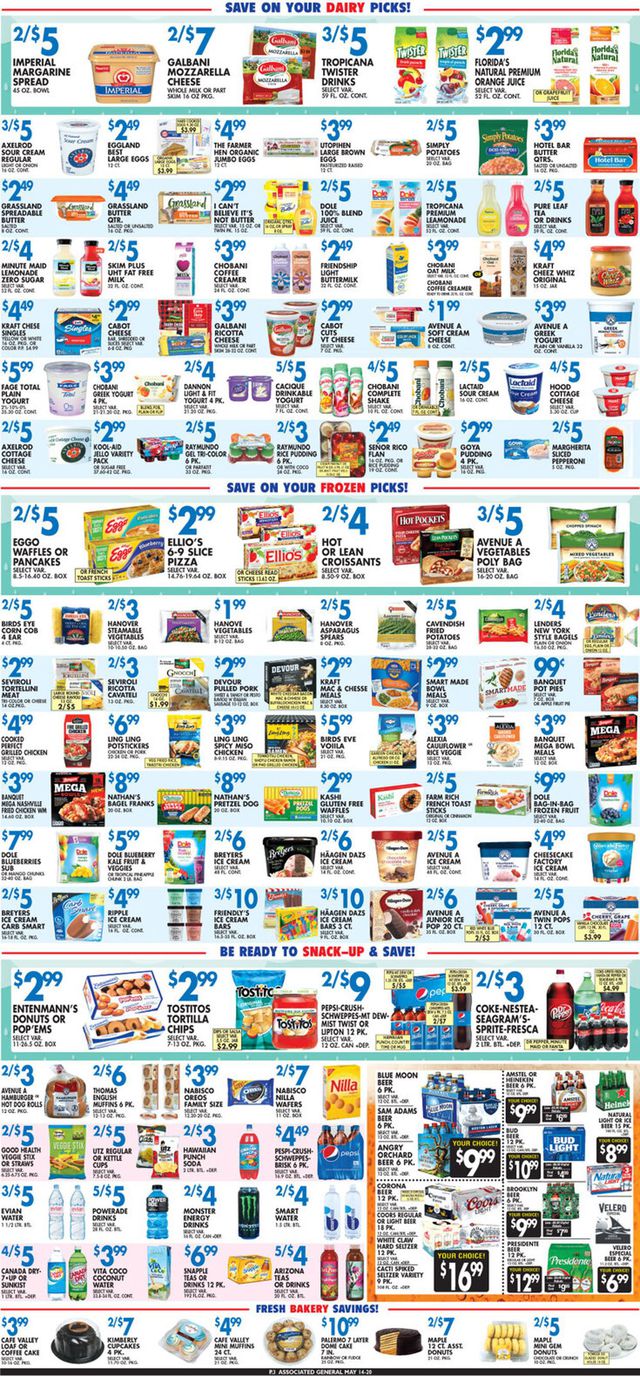 Associated Supermarkets Ad from 05/14/2021