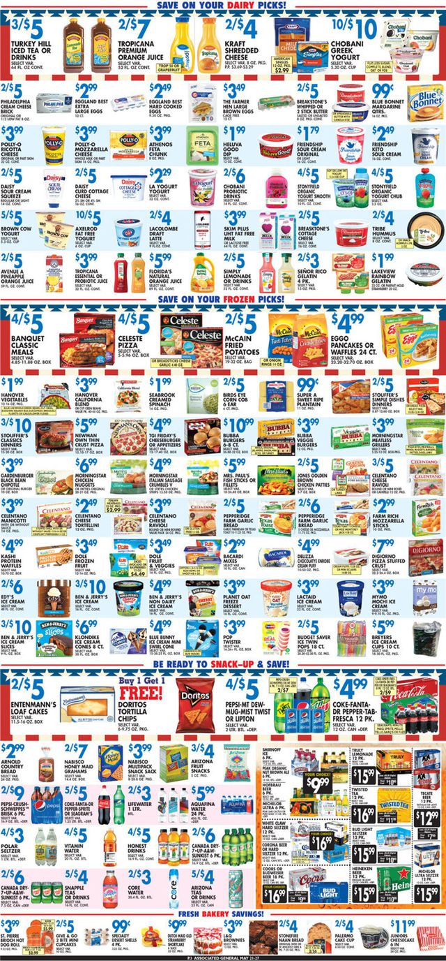 Associated Supermarkets Ad from 05/21/2021