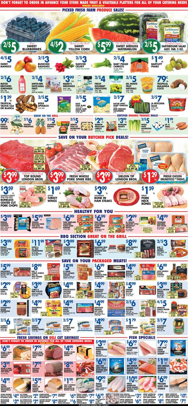 Associated Supermarkets Ad from 05/28/2021