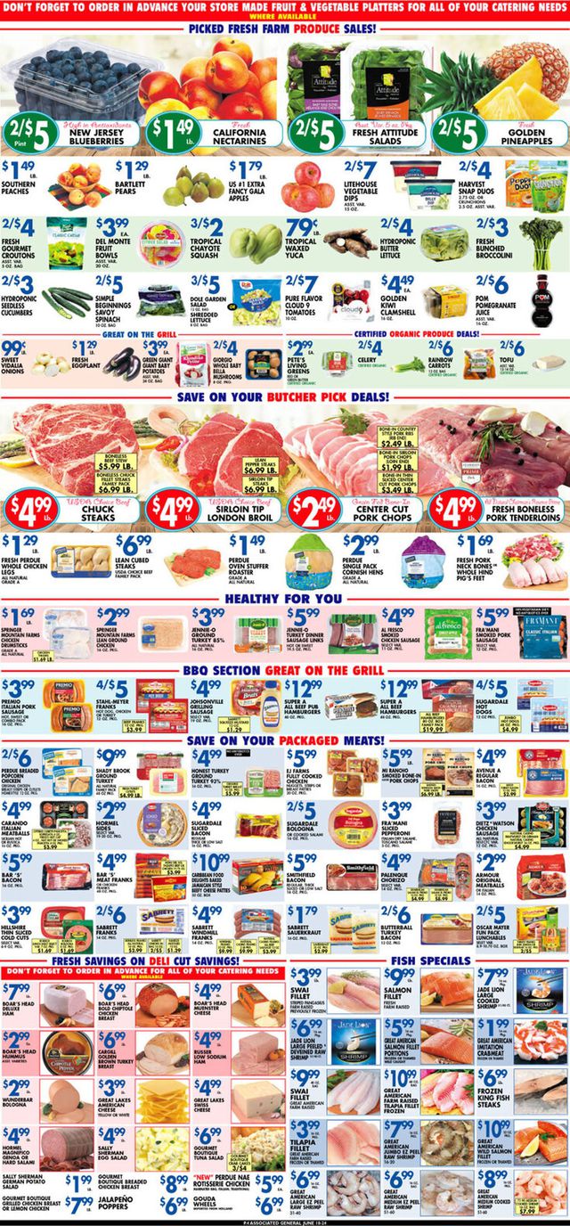 Associated Supermarkets Ad from 06/18/2021