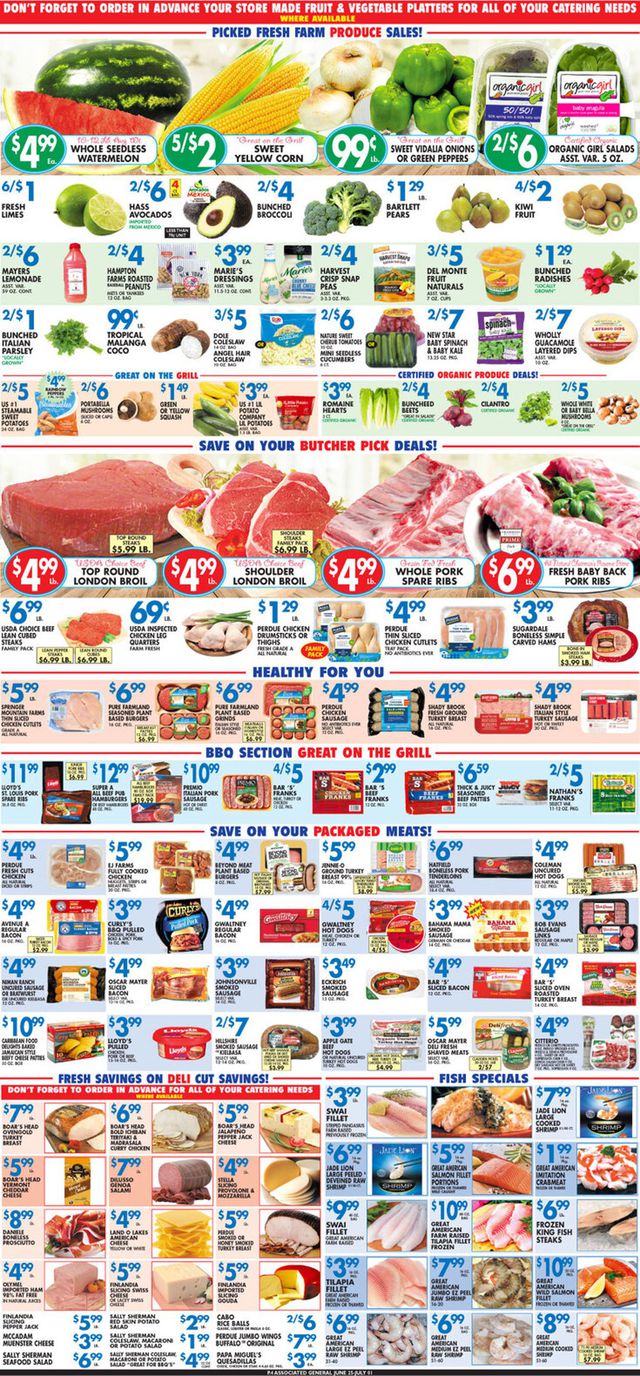 Associated Supermarkets Ad from 06/25/2021