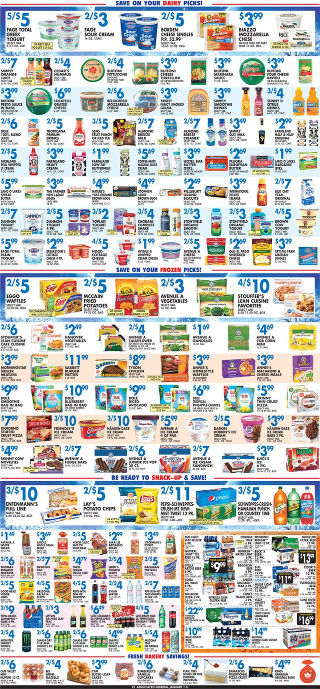 Associated Supermarkets Ad from 01/07/2022