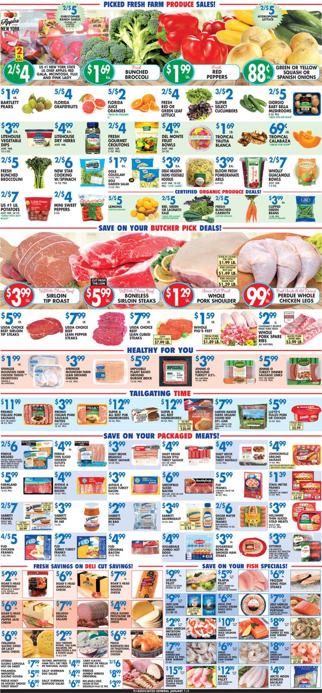 Associated Supermarkets Ad from 01/07/2022