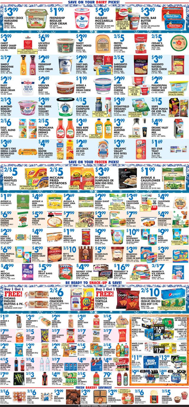 Associated Supermarkets Ad from 02/04/2022