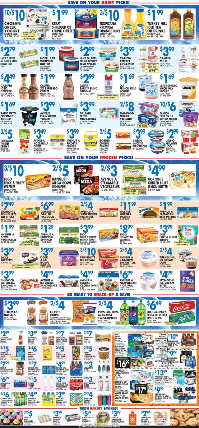 Associated Supermarkets Ad from 02/25/2022