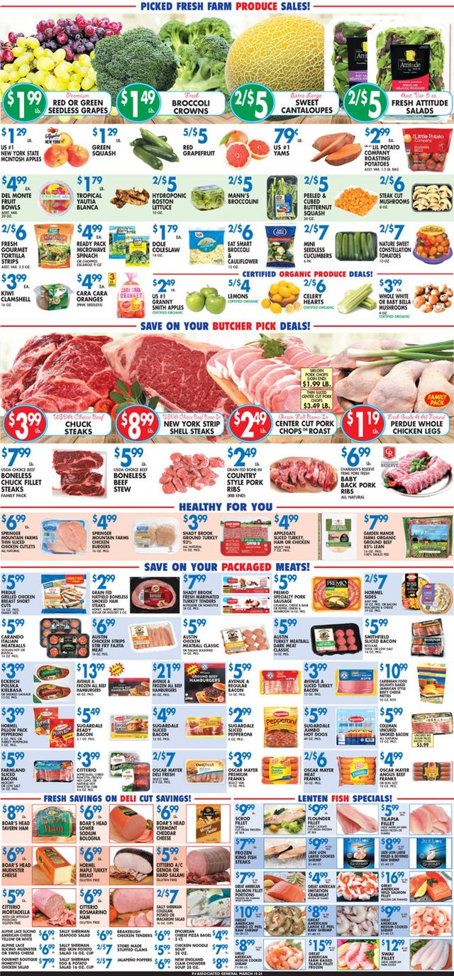 Associated Supermarkets Ad from 03/18/2022