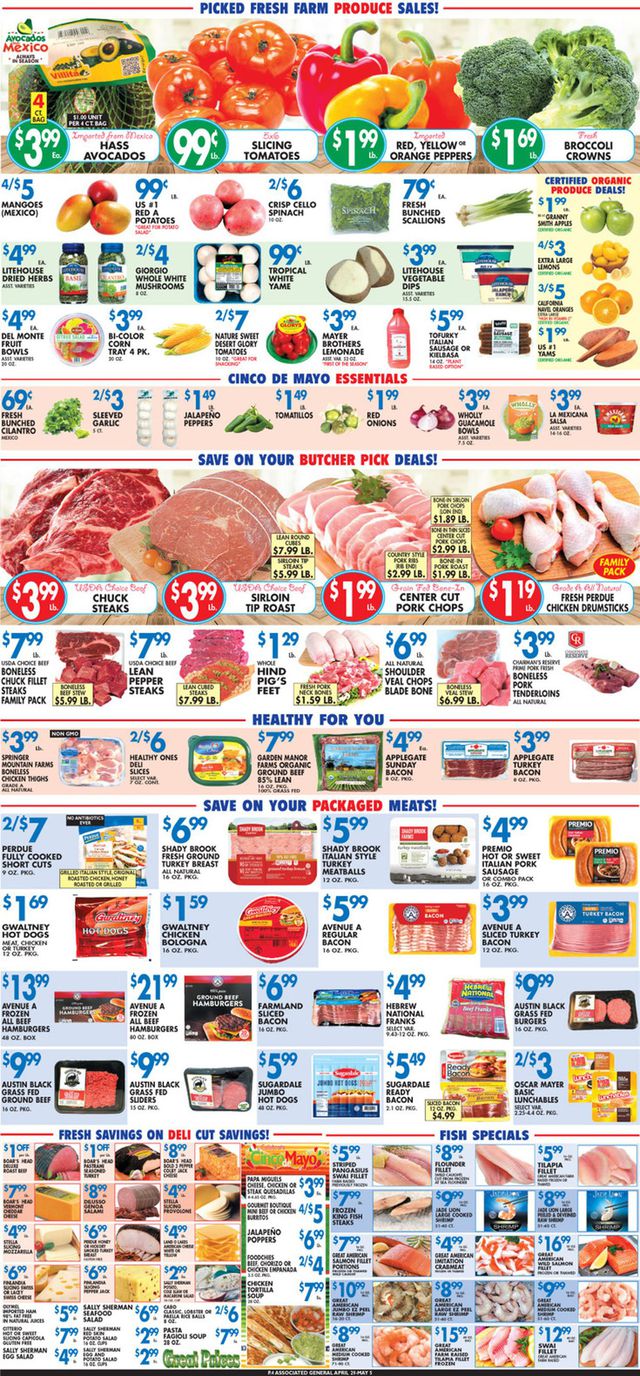 Associated Supermarkets Ad from 04/29/2022