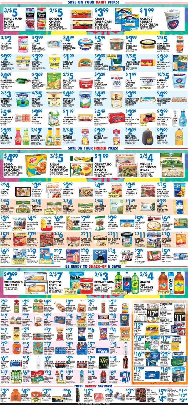 Associated Supermarkets Ad from 05/20/2022