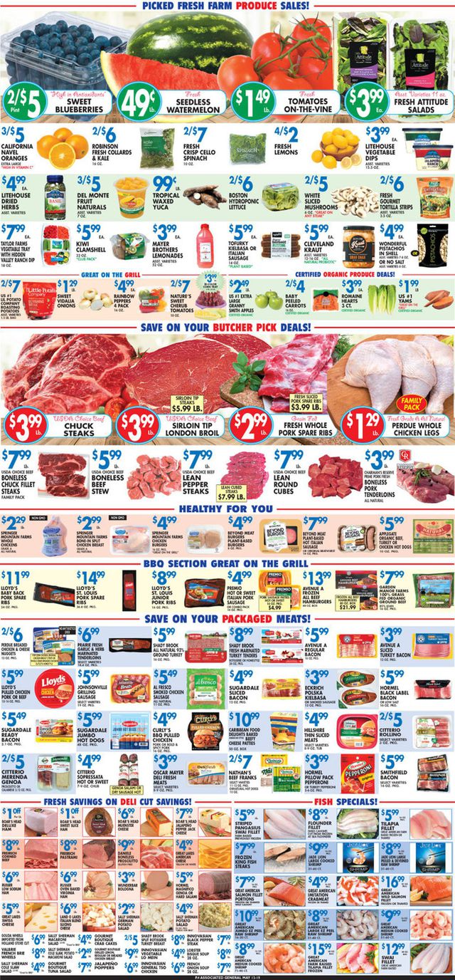 Associated Supermarkets Ad from 05/20/2022