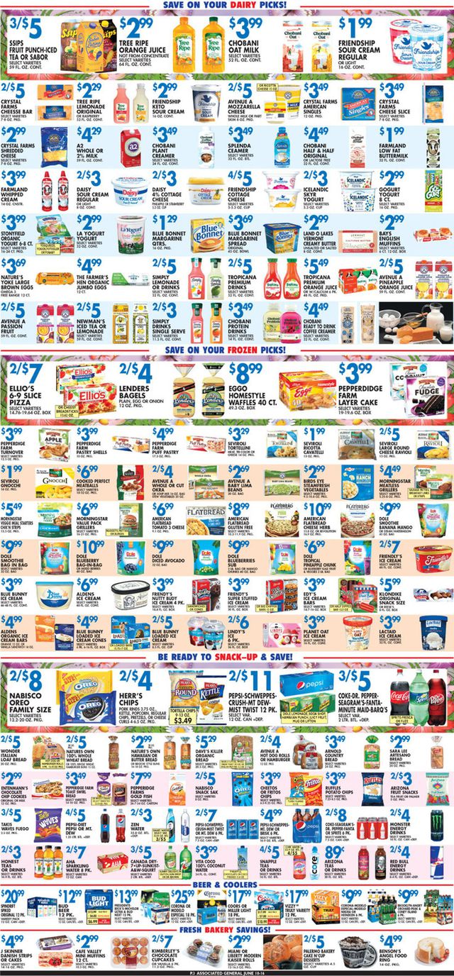 Associated Supermarkets Ad from 06/10/2022