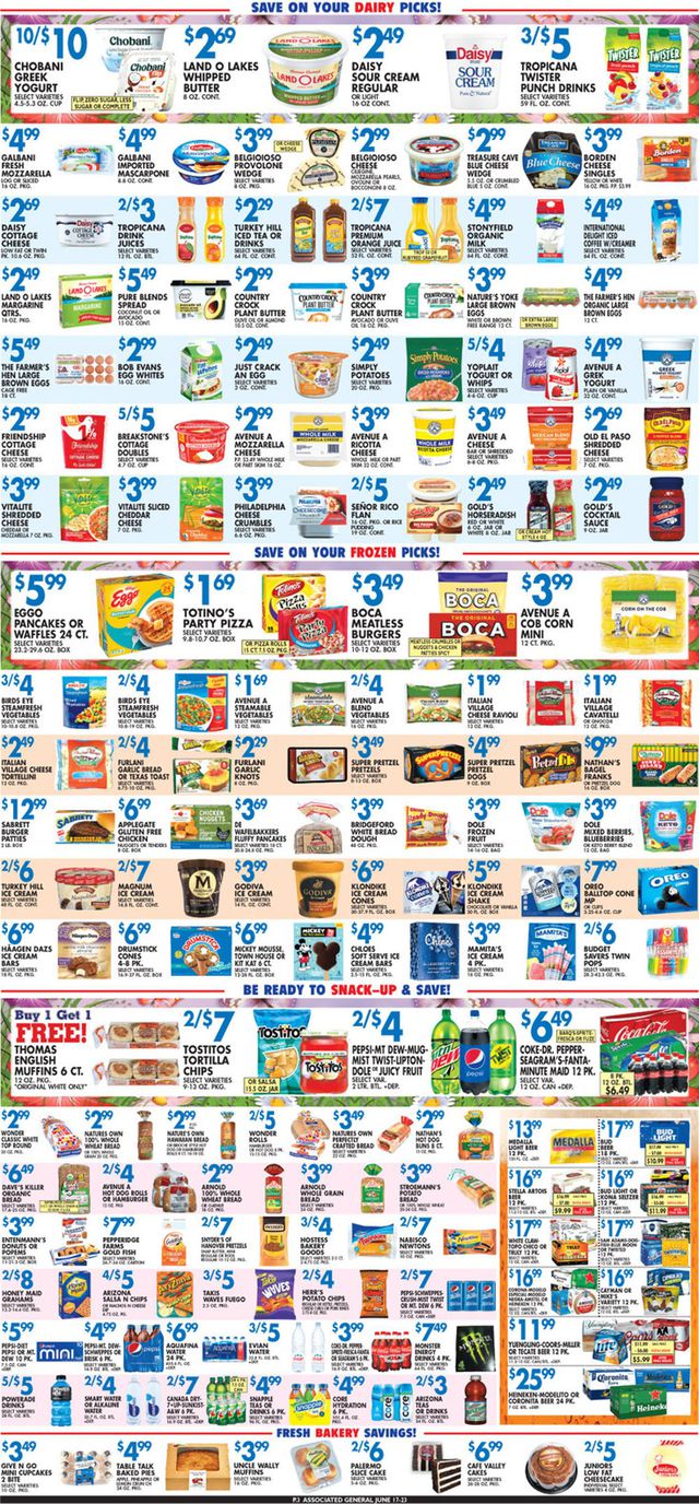 Associated Supermarkets Ad from 06/17/2022