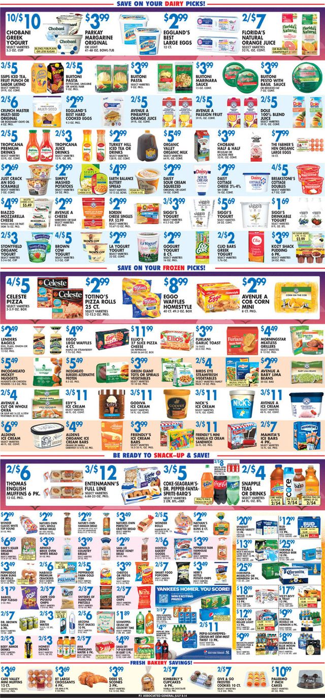 Associated Supermarkets Ad from 07/08/2022