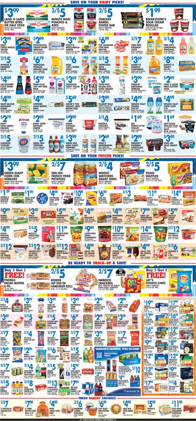 Associated Supermarkets Ad from 09/02/2022
