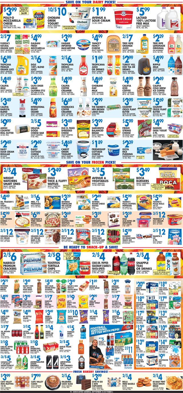 Associated Supermarkets Ad from 09/30/2022