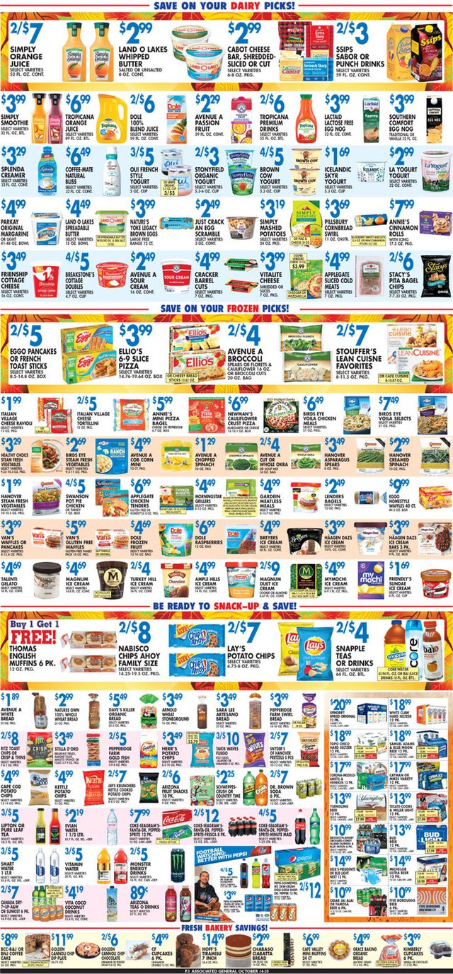 Associated Supermarkets Ad from 10/14/2022
