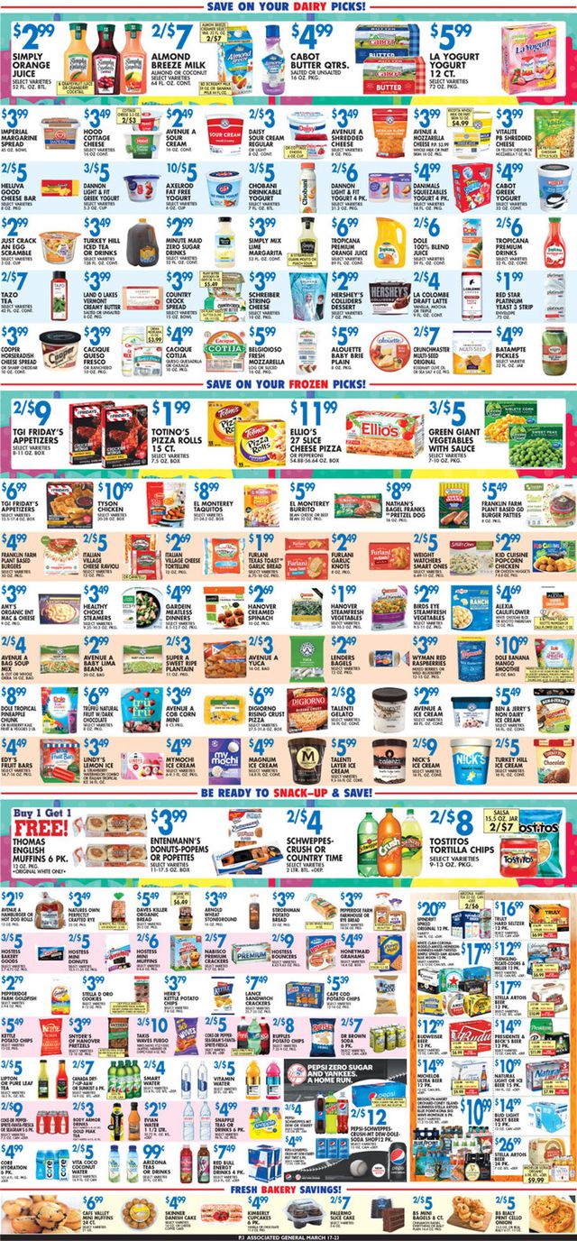 Associated Supermarkets Ad from 03/17/2023