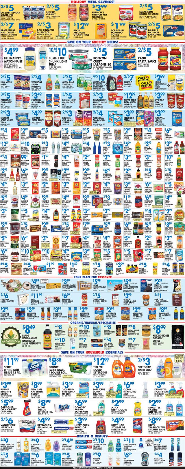 Associated Supermarkets Ad from 03/31/2023