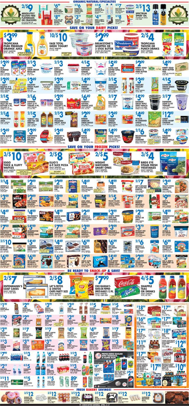 Associated Supermarkets Ad from 04/21/2023