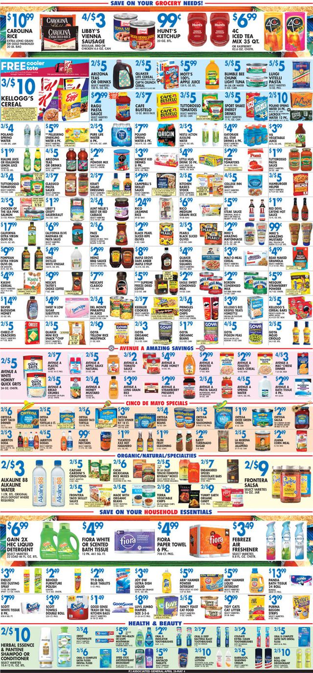Associated Supermarkets Ad from 04/28/2023