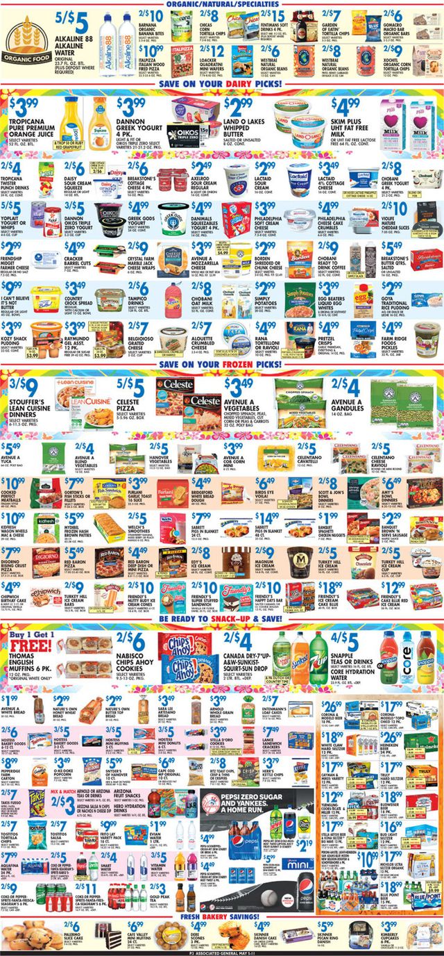 Associated Supermarkets Ad from 05/05/2023