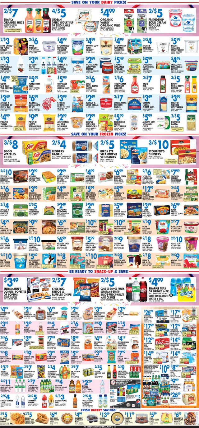 Associated Supermarkets Ad from 05/12/2023