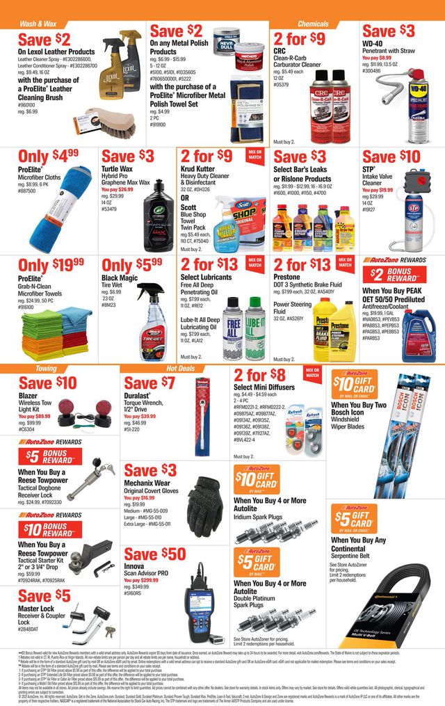 Autozone Ad from 04/06/2021