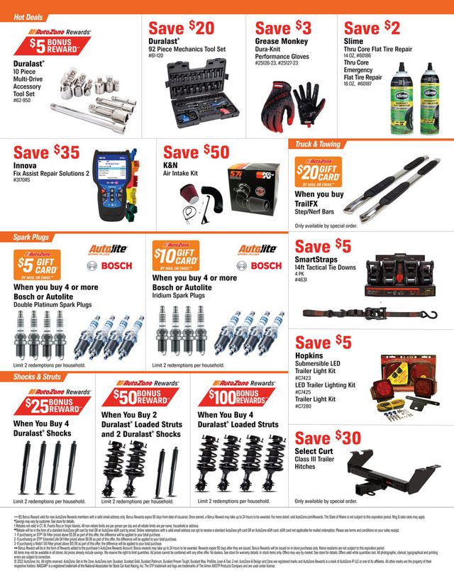 Autozone Ad from 06/28/2022