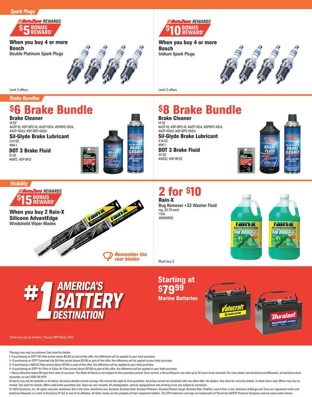 Autozone Ad from 05/02/2023