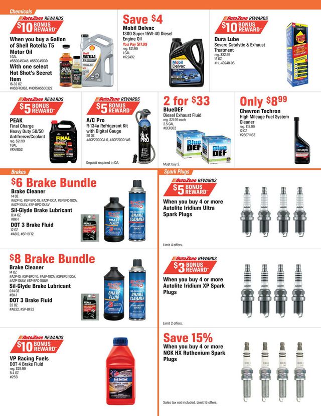 Autozone Ad from 08/22/2023