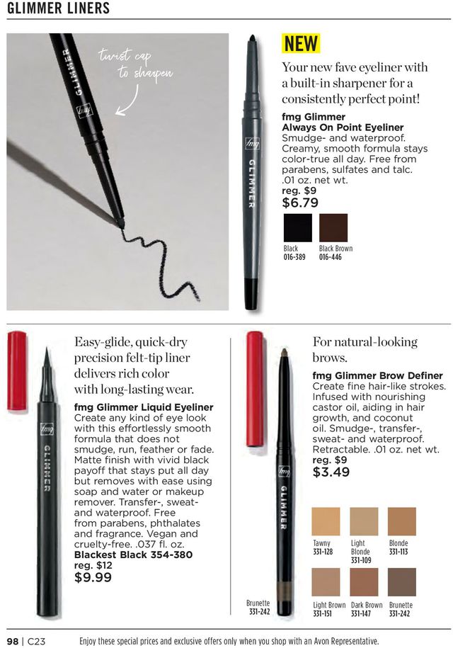 Avon Ad from 10/12/2022