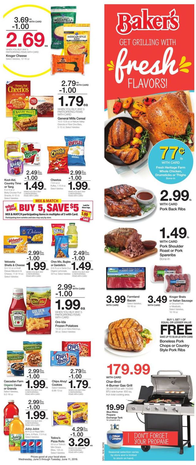 Baker's Ad from 06/05/2019