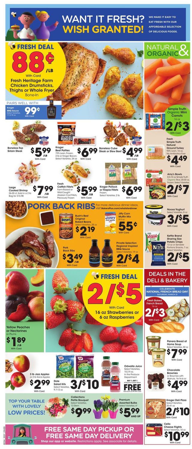 Baker's Ad from 03/18/2020
