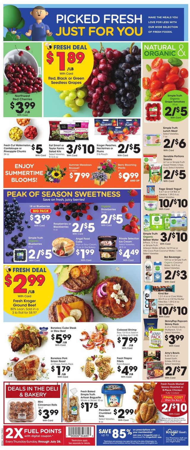 Baker's Ad from 07/15/2020