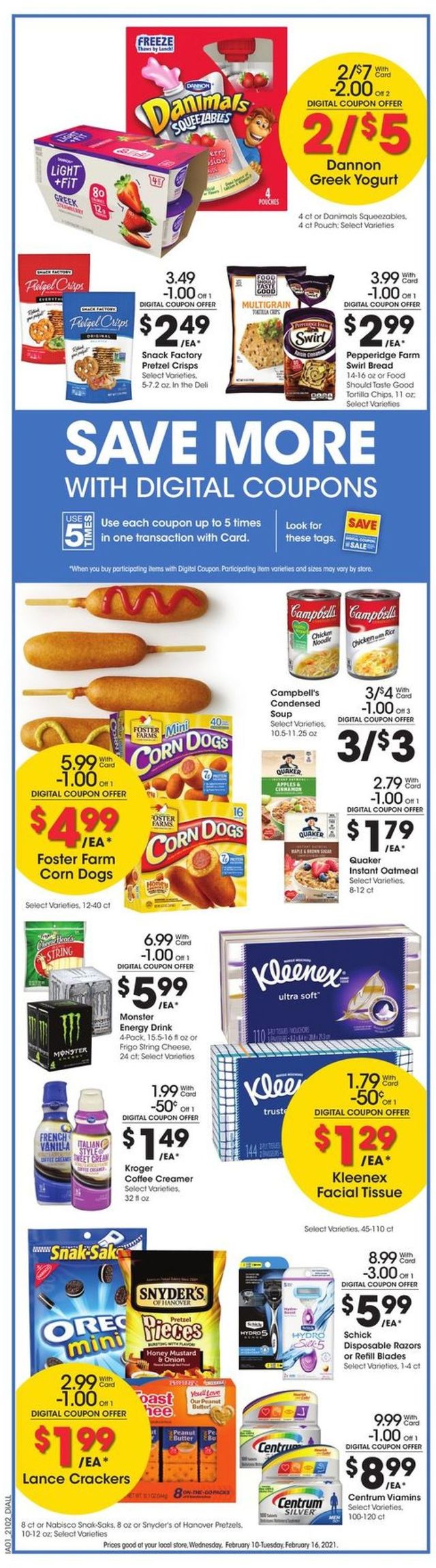 Baker's Ad from 02/10/2021