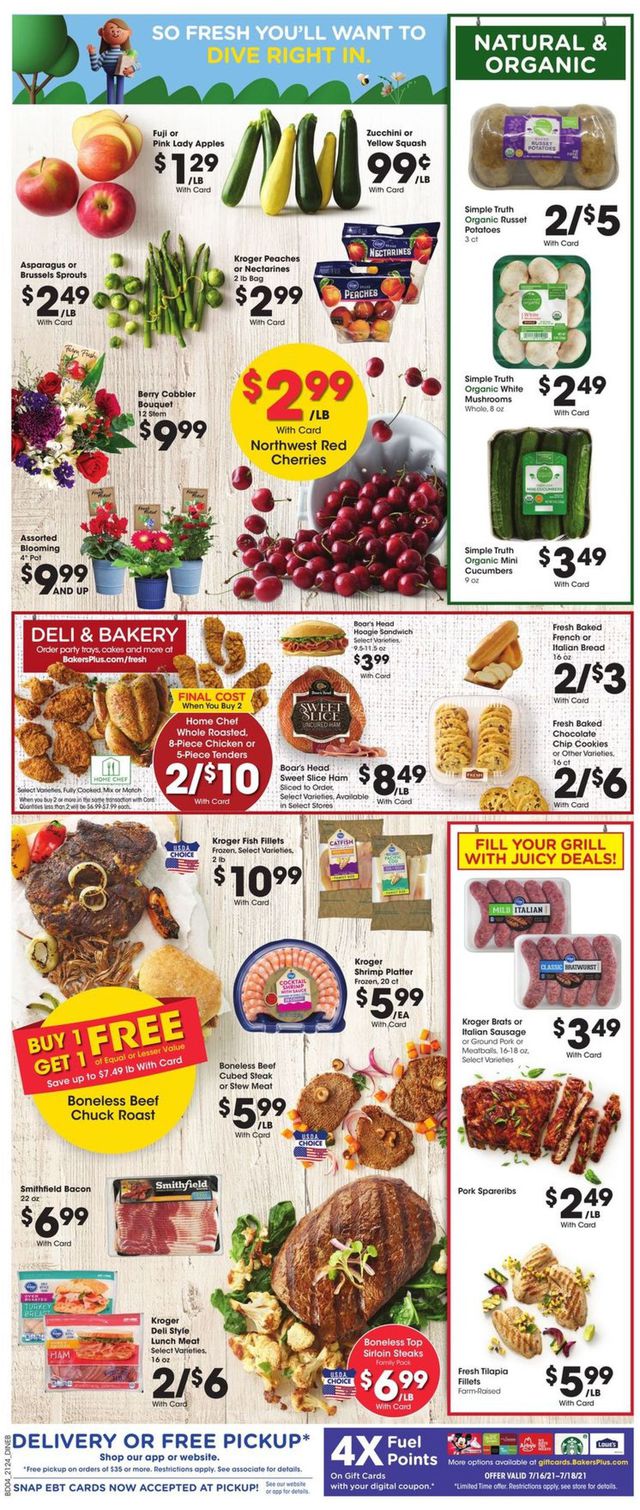 Baker's Ad from 07/14/2021