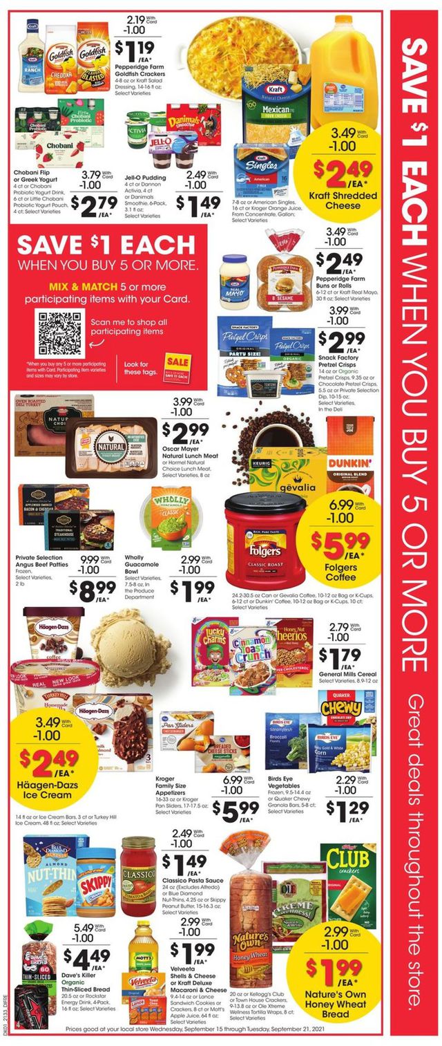 Baker's Ad from 09/15/2021